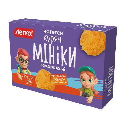 Нагетси курячі «Мініки»