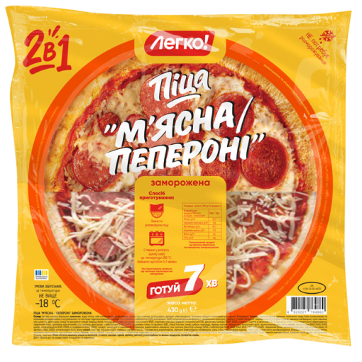 Піца «М’ясна/Пепероні»